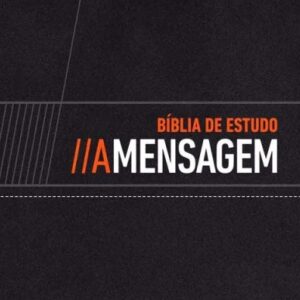 Bíblia A Mensagem (Eugene Peterson) – Luxo Preta