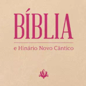 Bíblia e Hinário Novo Cântico – Rosa (ARA)