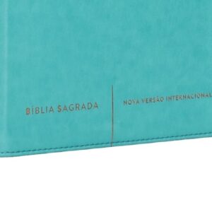 Bíblia Sagrada Slim NVI – Capa verde água