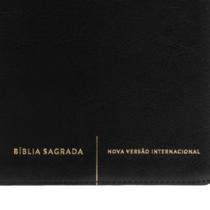 Bíblia Sagrada Slim NVI – Luxo, Capa preta