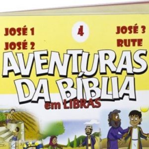 Aventuras da Bíblia em libras – Vol. 4