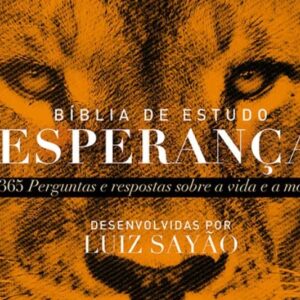 Bíblia de Estudo Esperança (capa dura) – Leão