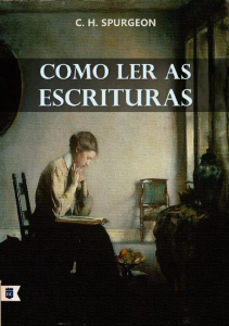 Como ler as Escrituras (Charles Haddon Spurgeon)