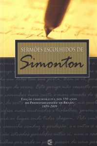 Sermões escolhidos de Simonton (Ashbel Green Simonton)