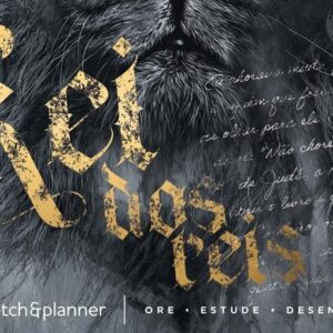 Sketch e Planner – Ore, estude, desenhe (Leão Rei dos Reis)